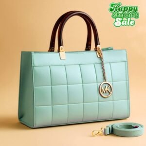 Emerald Elegance Tote Bag (Pastel Green)